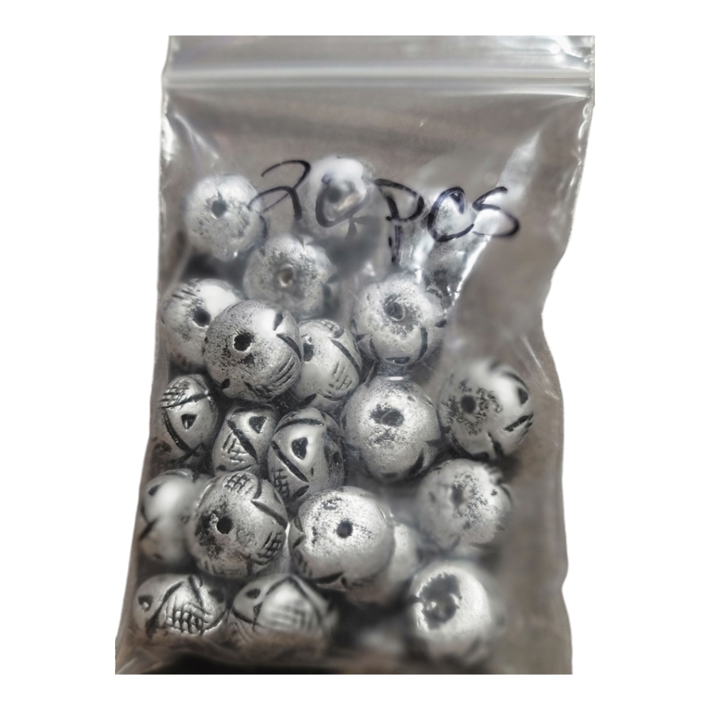 *New*  Unique Rare Vintage Clay Beads (20 per bag) - Picture 7 of 7